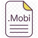 Mobi Archivo Documento Icono