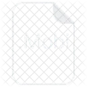 Mobi Datei Dokument Symbol