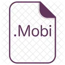 Mobi Datei Dokument Symbol