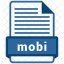 Mobi Format File Icon