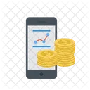 Mobile Banking Finance Icon