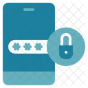Mobile Lock Key Icon
