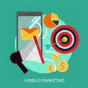 Mobile Marketing Target Icon