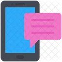 Mobile Smartphone Chat Icon