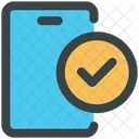 Mobile Checkmark Validation Icon