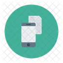 Mobile Tablet Document Icon