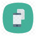 Mobile Tablet Document Icon