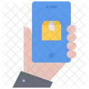 Hand Phone Box Icon