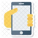 Mobile Hand Device Icon