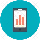 Mobile Charts Phone Icon