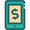 Mobile Banking Money Icon