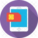 Mobile Smartphone Sim Icon