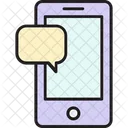 Mobile Chat Bubble Mobility Icon