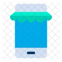 Mobile Kiosk Phone Icon