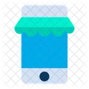 Mobile Kiosk Phone Icon