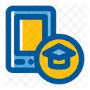 Mobile Cell Phone Education Icon