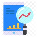 Mobile Data Graph Icon