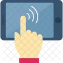 Mobile Phone Finger Icon