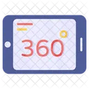 Mobil 360 Grad  Symbol