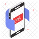 Mobile 360 view  Icon