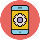 Mobile Gear Settings Icon