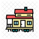 Mobile Home House Symbol