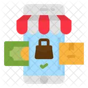 Mobile Shop App Icon