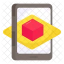 Mobile 3 D Cube 3 D Cad 3 D Model Icon