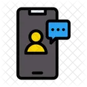 Mobile Communication User Icon