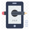 Mobile Tablet Edit Icon