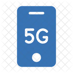 Mobile 5 G  Icon