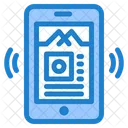 Mobile Mobile Website Sound Icon