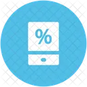Mobile Screen Percentage Icon