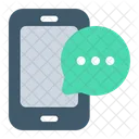 Mobile Chat Technology Icon