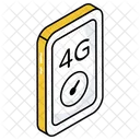Mobile 5G Network  Icon