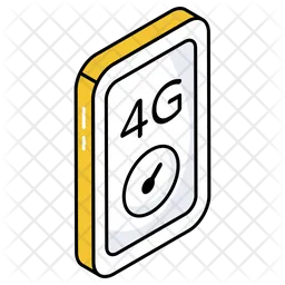 Mobile 5G Network  Icon