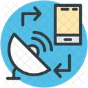 Mobile Network Communication Icon