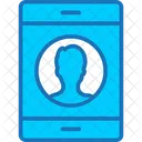 Mobile User Avatar Icon