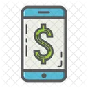 Mobile Banking Bank Icon