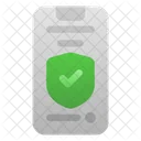Mobile Protected Shield Icon