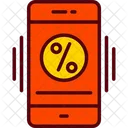 Mobile Mobile Intrest Interest Rate Icon