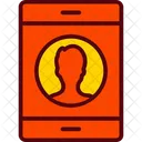 Mobile User Avatar Icon