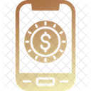 Mobile Coin Dollar Icon