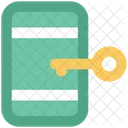 Mobile Key Data Icon
