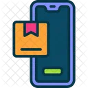 Mobile Tracking Delivery Icon