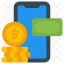 Mobile Payment Money Icon