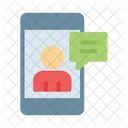 Mobile Phone User Icon