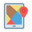 Mobile Map Location Icon