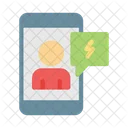 Mobile Electrician Phone Icon
