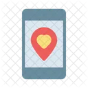 Mobile Location Placeholder Icon